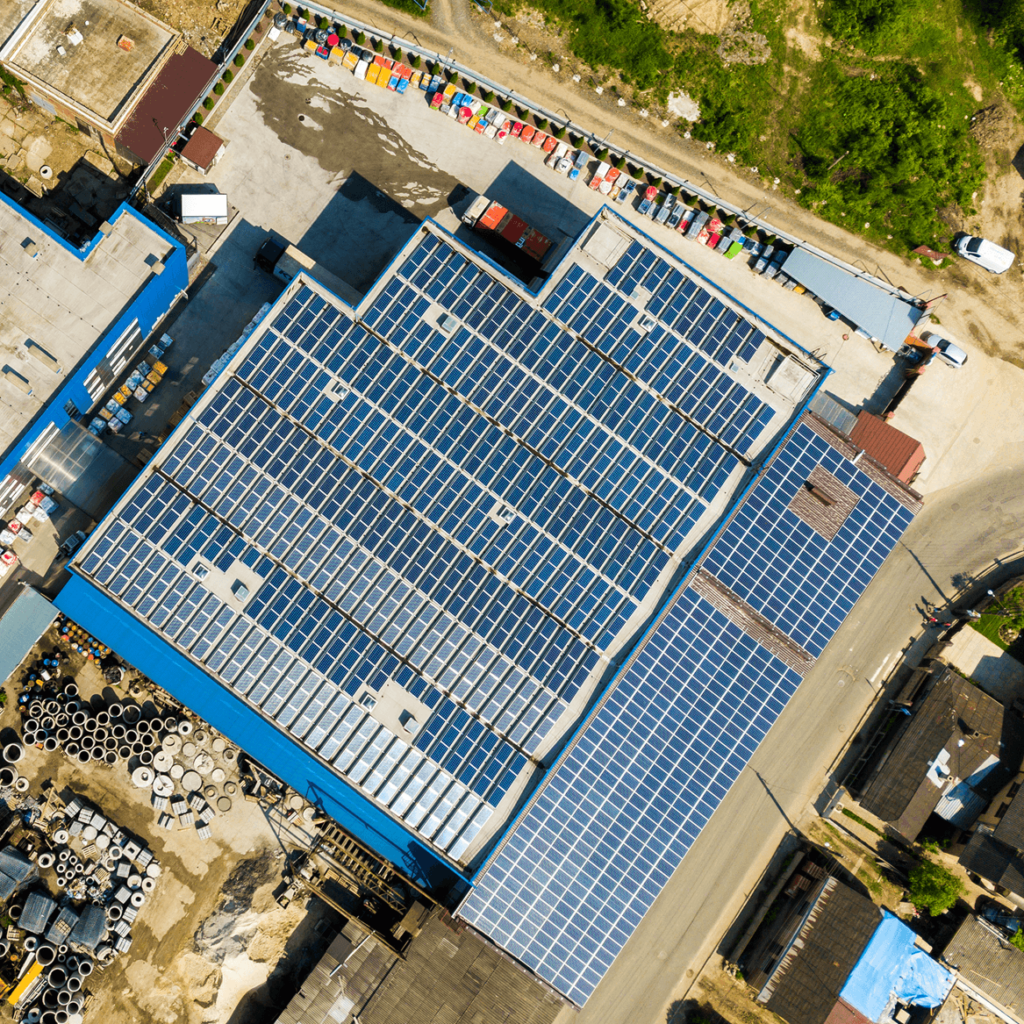 Rooftop solar installation