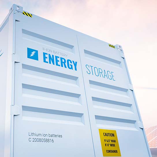 Battery storage for business solar
