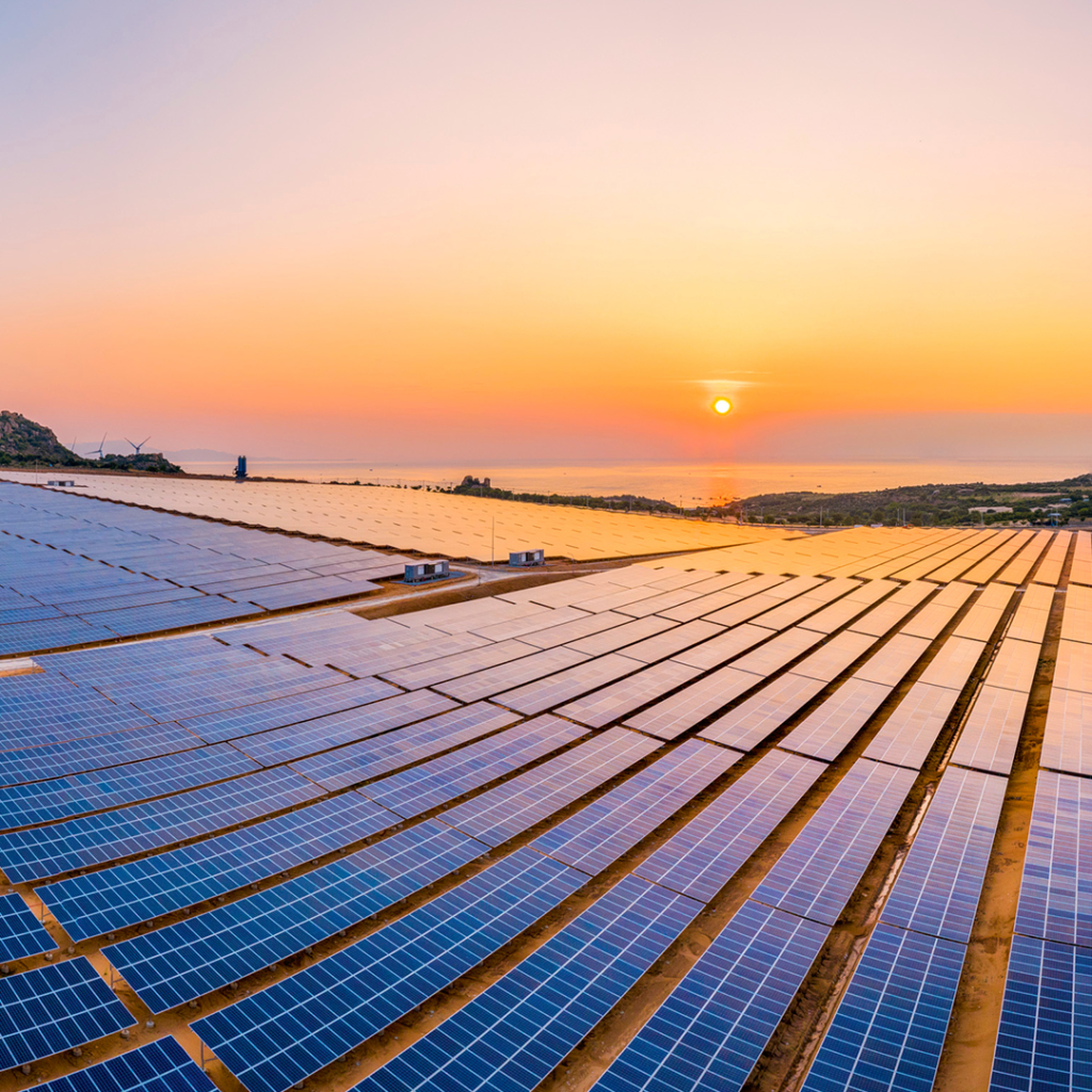 Business solar installation